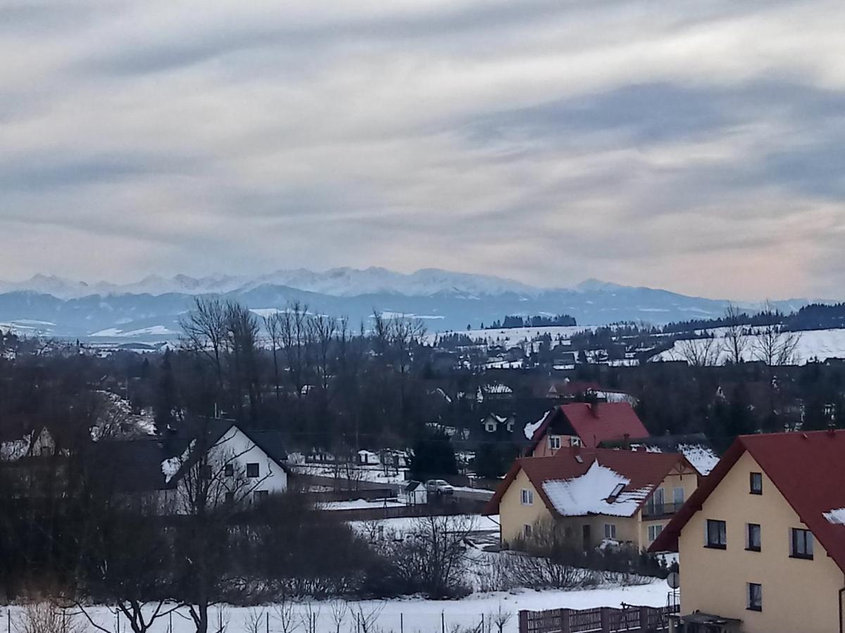 Domek Na Skarpie Zubrzyca Dolna Bagian luar foto