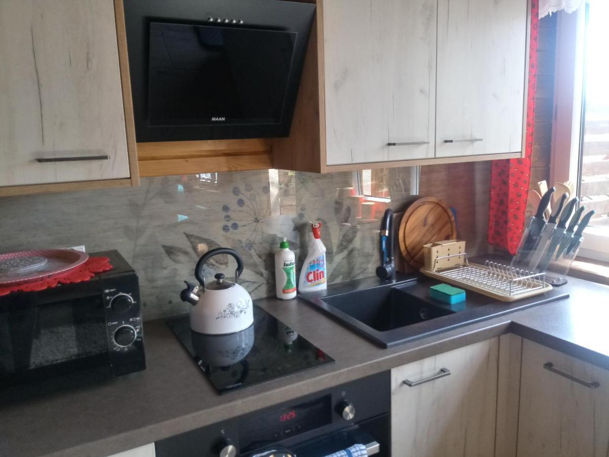 Domek Na Skarpie Zubrzyca Dolna Bagian luar foto