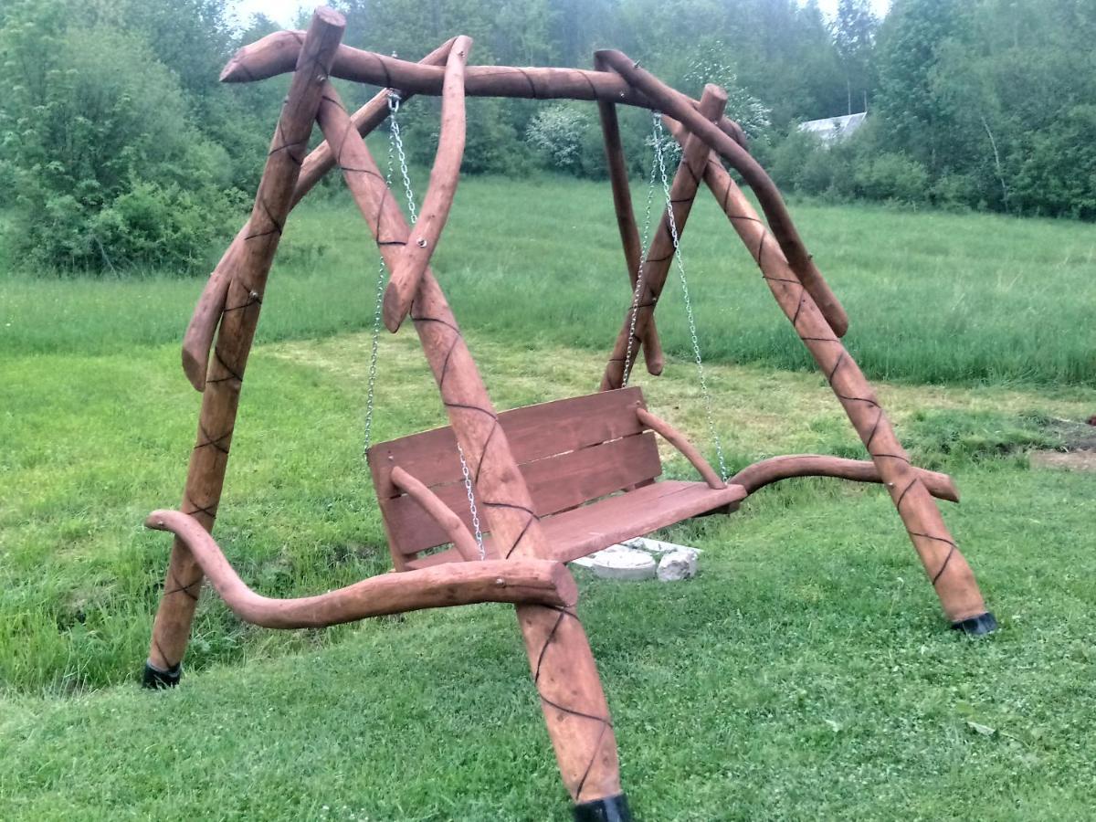 Domek Na Skarpie Zubrzyca Dolna Bagian luar foto