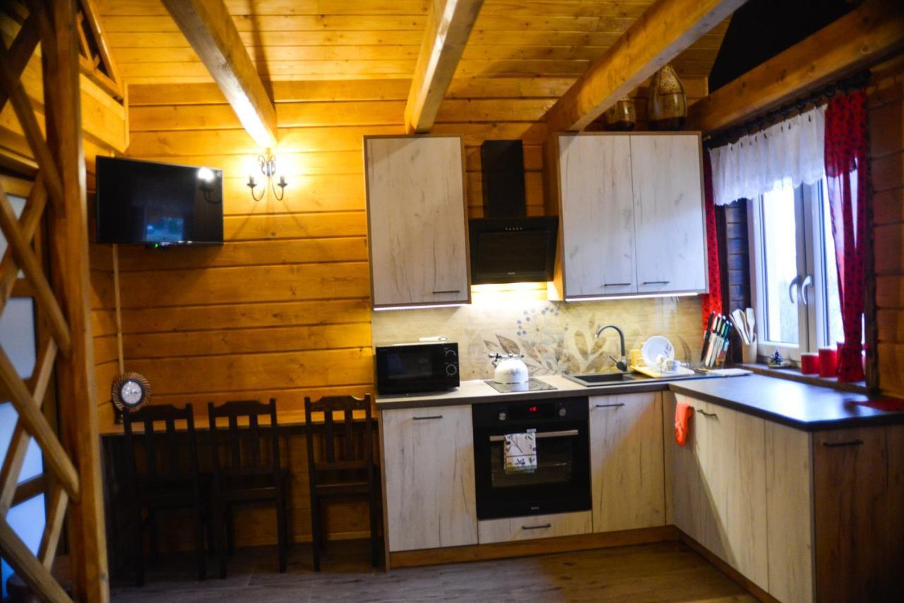 Domek Na Skarpie Zubrzyca Dolna Bagian luar foto
